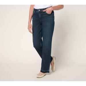 Maya J Women's Pants Sz 10 Released Hem Denim Ivy A695717